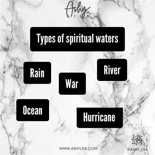 Spiritual Waters and how they can be used!